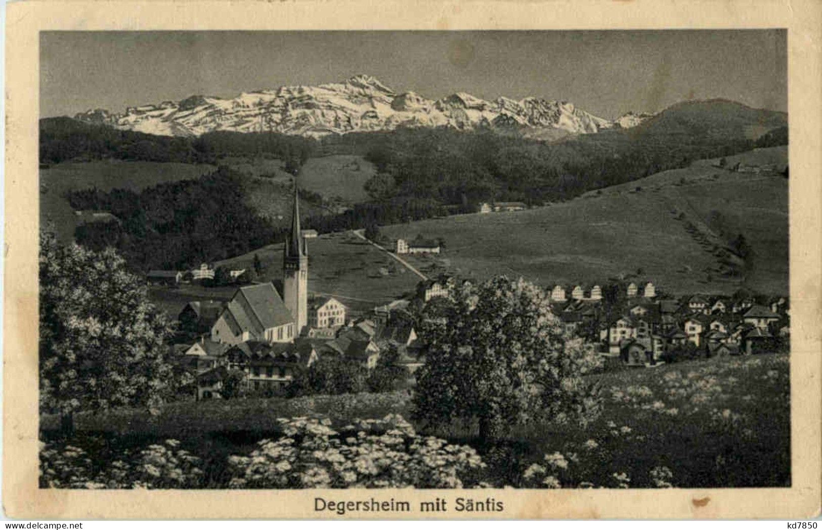 Degersheim Mit Säntis - Degersheim