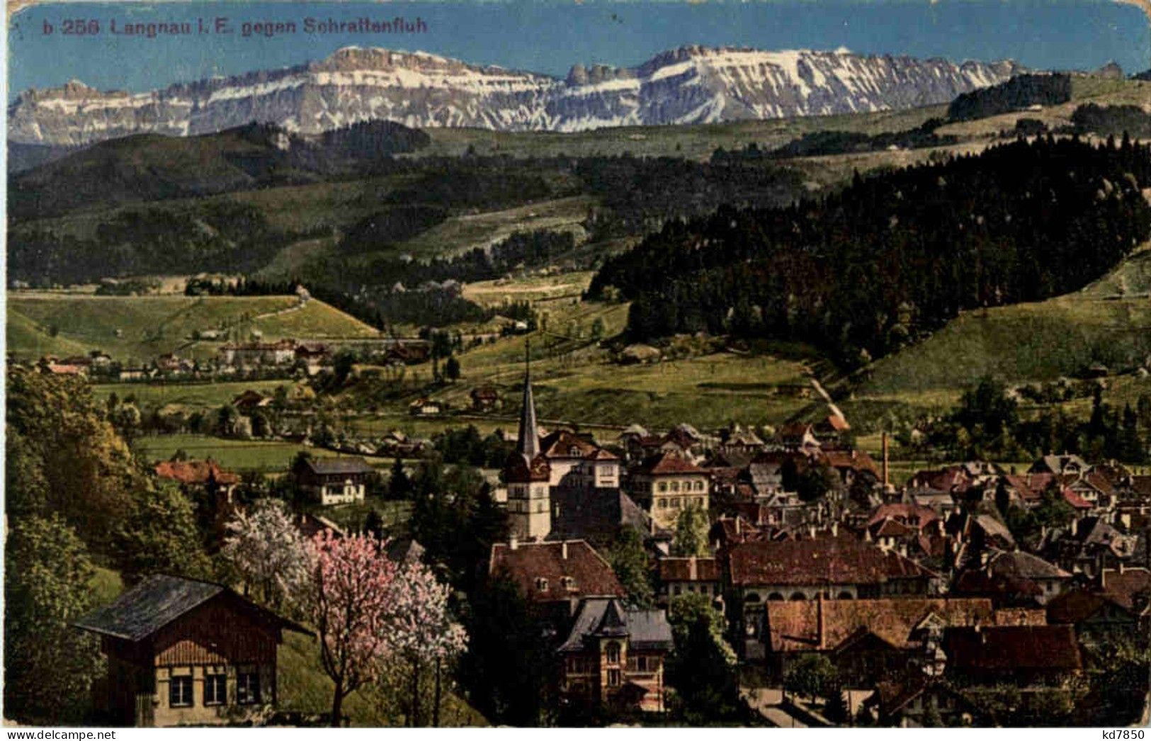 Langnau Gegen Schrattenfluh - Langnau Im Emmental