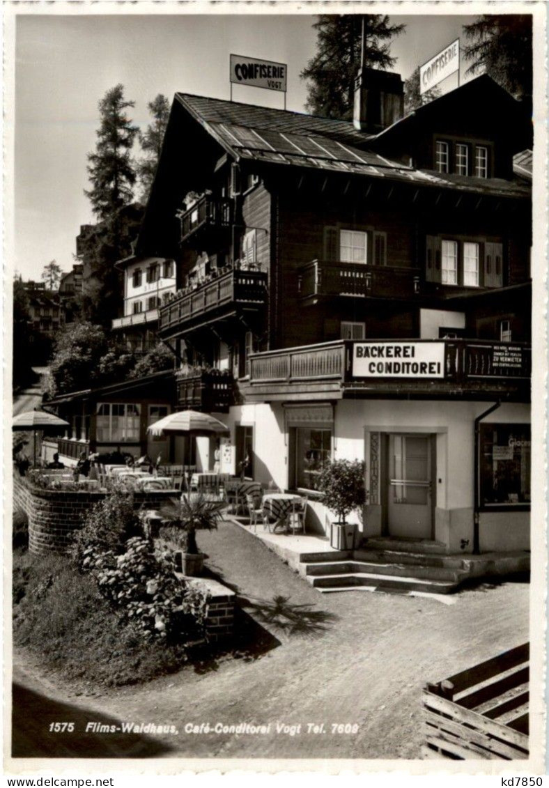 Flims Waldhaus - Cafe Vogt - Flims