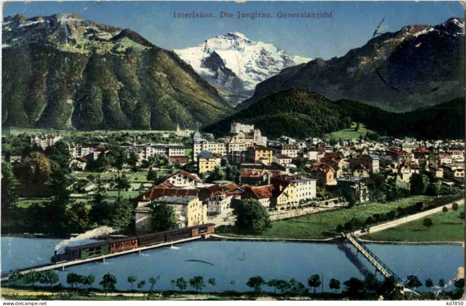 Interlaken Mit Eisenbahn - Interlaken