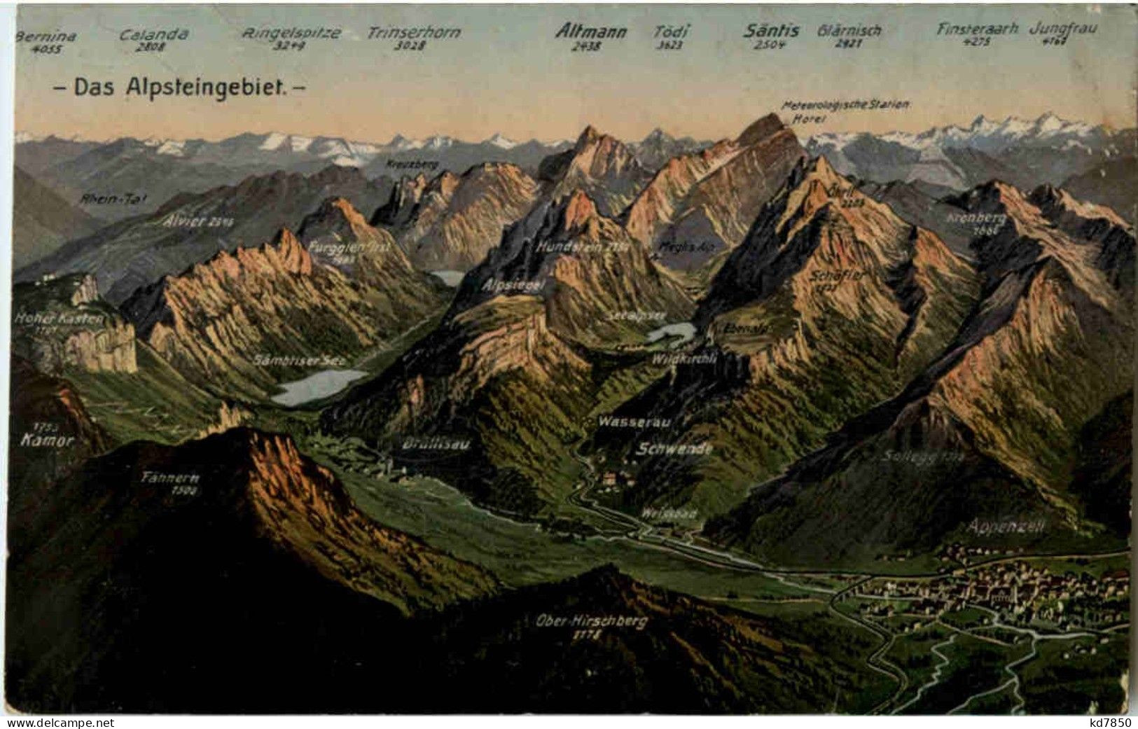 Das Alpsteingebiet - Appenzell - Sonstige & Ohne Zuordnung
