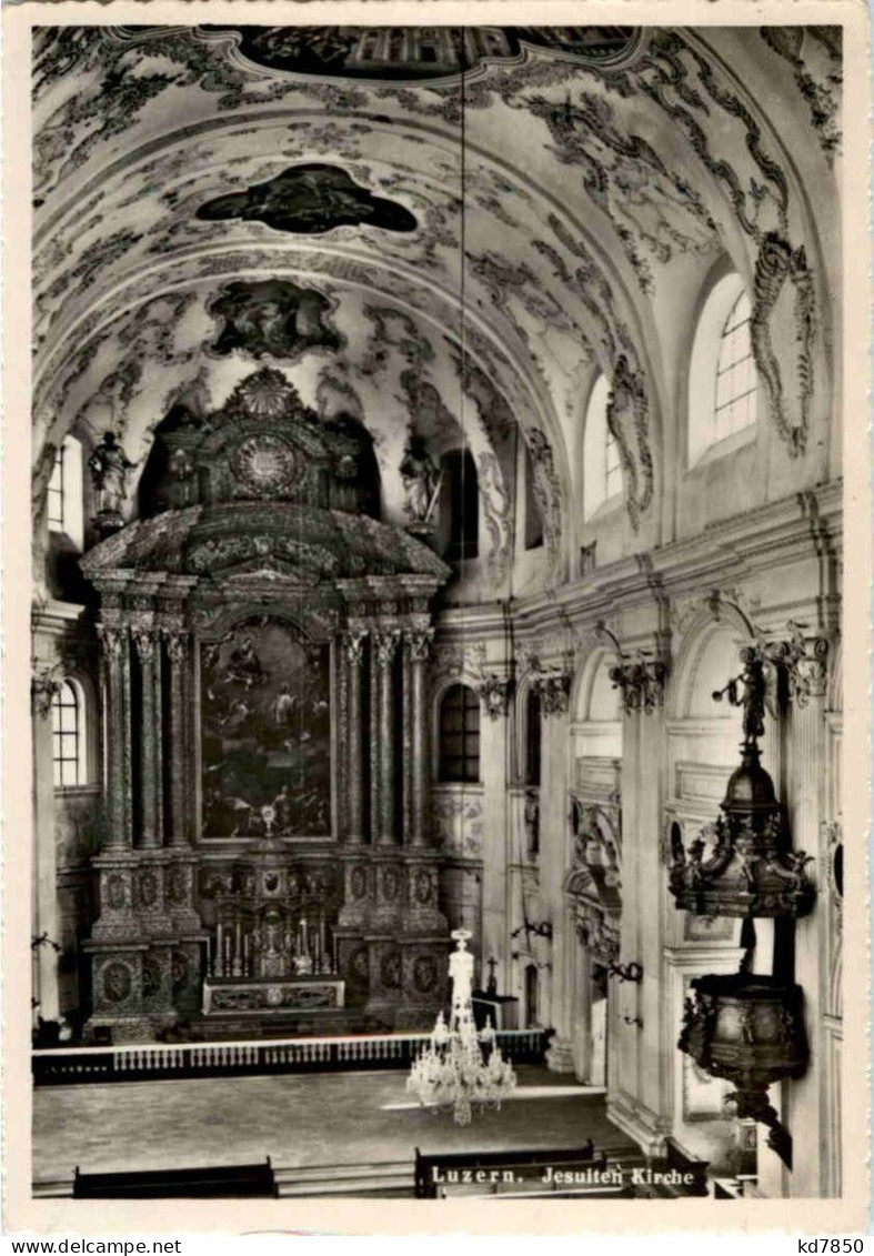 Luzern - Jesuiten Kirche - Luzern
