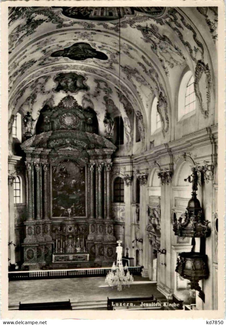 Luzern - Jesuiten Kirche - Lucerne