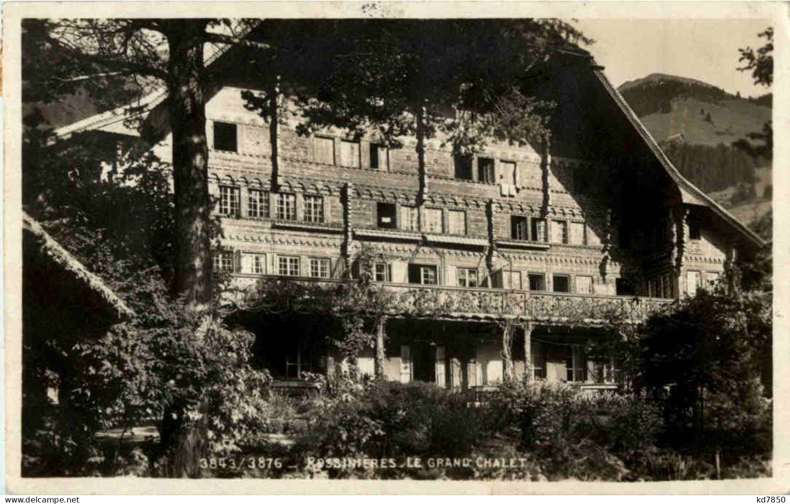 Rossinieres - Le Grand Chalet - Rossinière