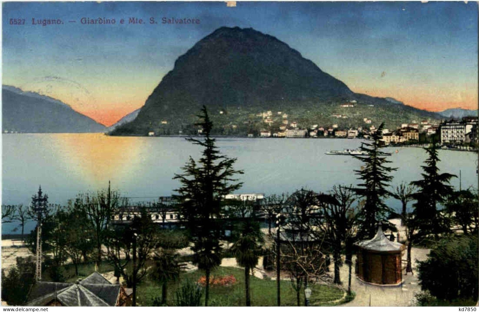 Lugano - Giardino E Mte S Salvatore - Lugano