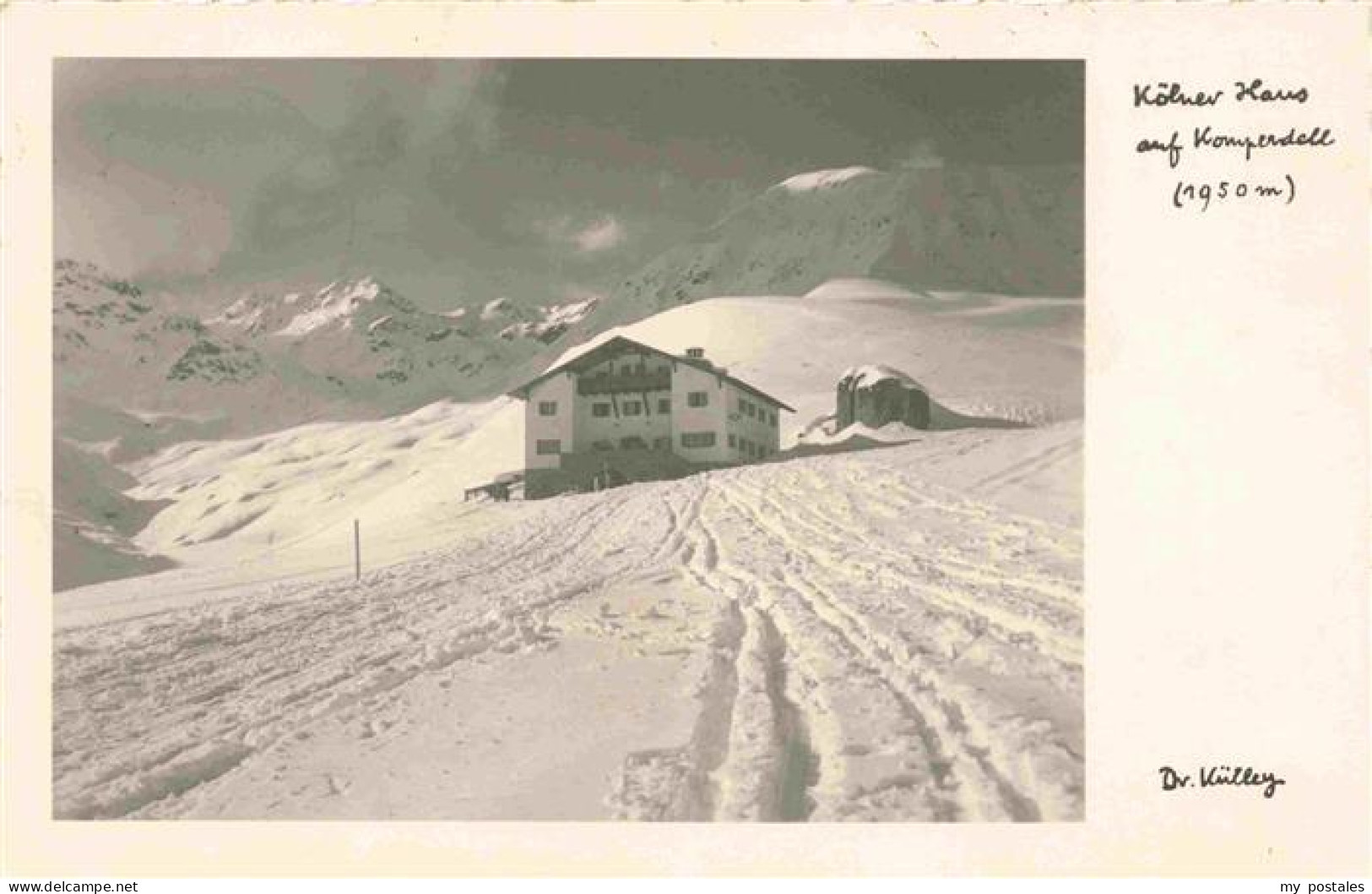 73973658 Serfaus_Tirol Koelner Haus Auf Komperdell Winterpanorama Alpen - Autres & Non Classés