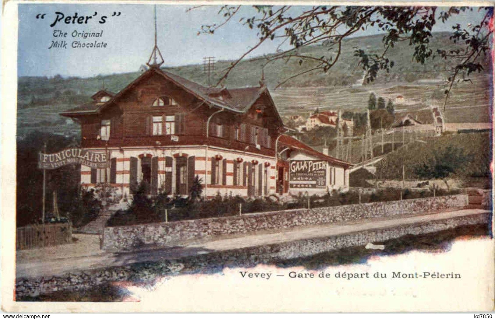 Vevey - Gare De Depart Du Mont Pelerin - Vevey