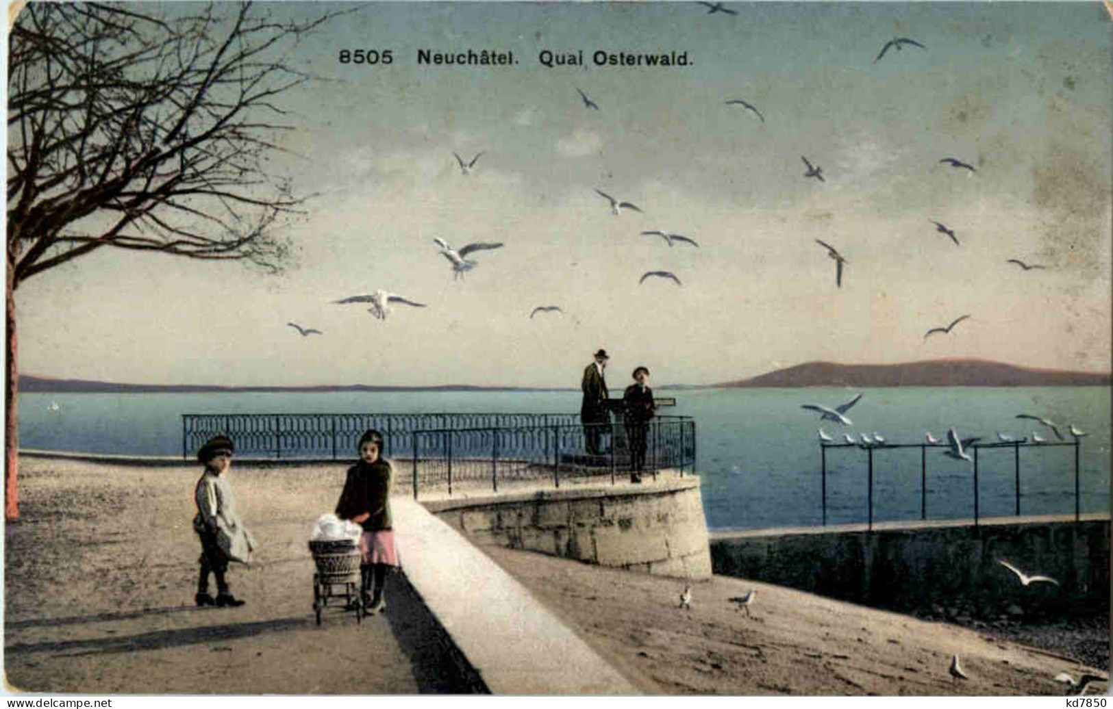 Neuchatel - Quai Osterwald - Neuchâtel