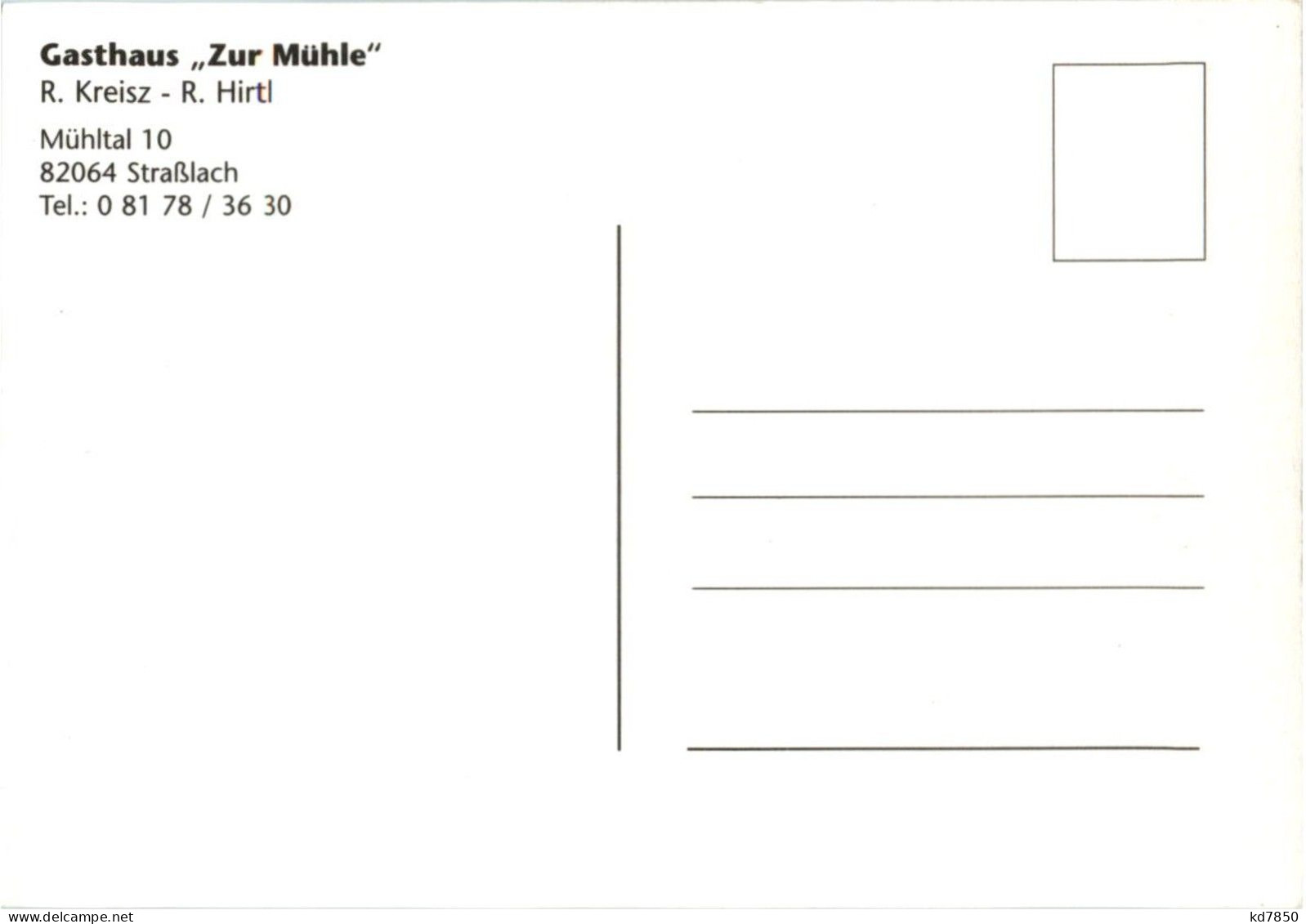 Strasslach - GAsthaus Zur Mühle - Autres & Non Classés