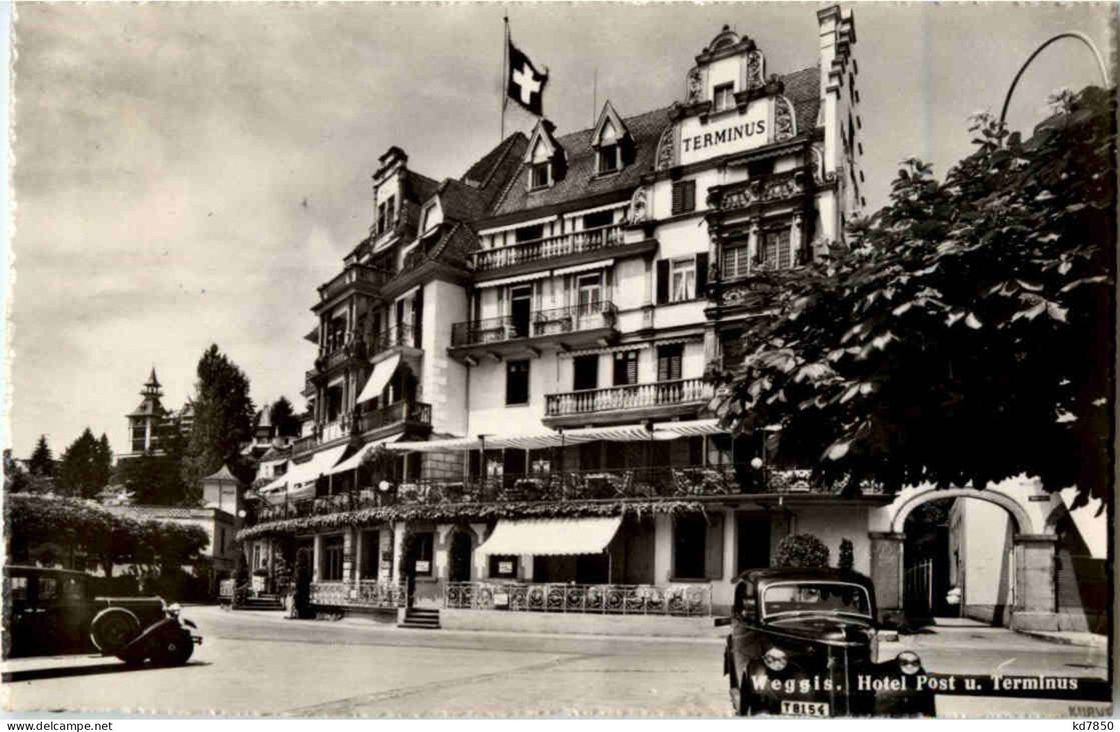 Weggis - Hotel Post Und Terminus - Weggis