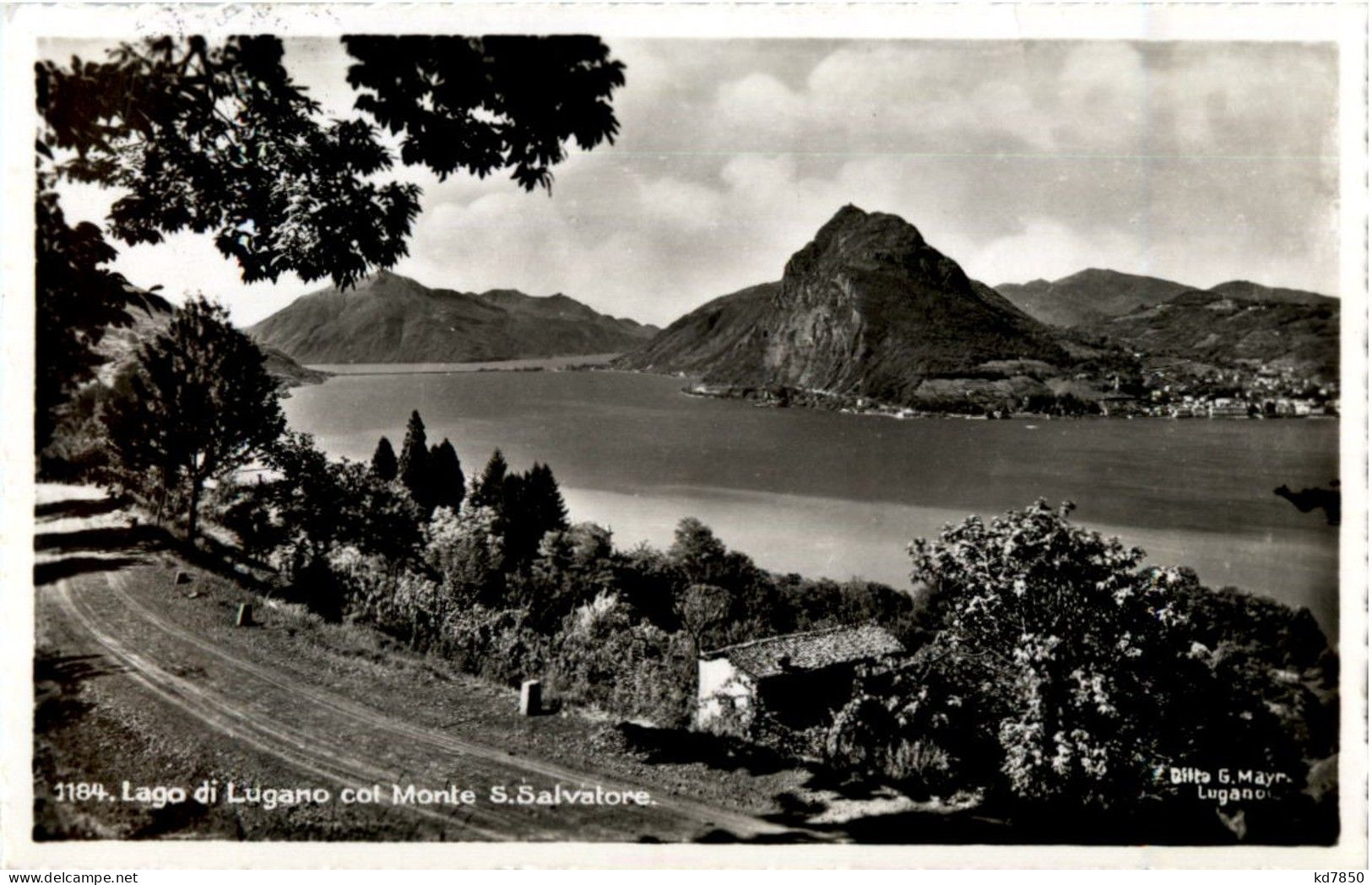 Lago Di Lugano - Col Monte S Salvatore - Lugano