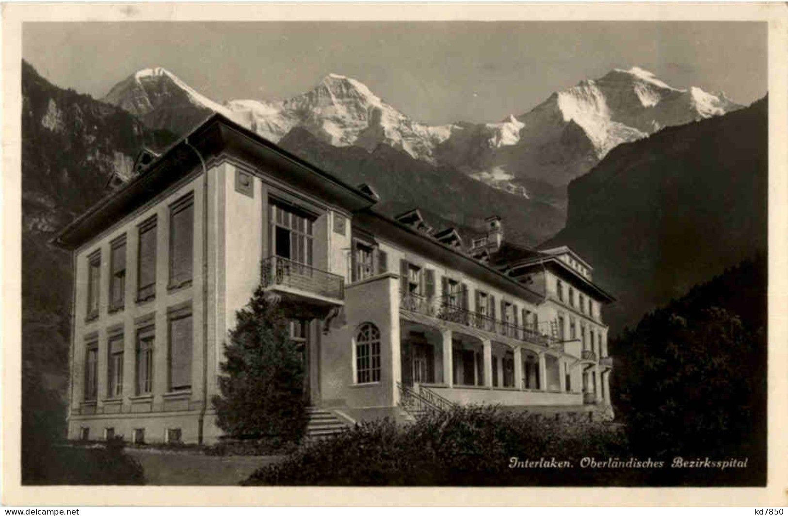 Interlaken - Oberländisches Bezirksspital - Interlaken