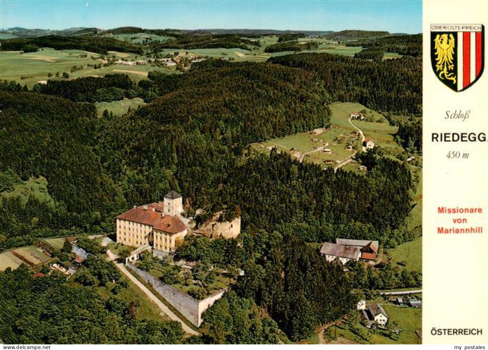 73941782 Gallneukirchen_Oberoesterreich_AT Schloss Und Ruine Riedegg - Sonstige & Ohne Zuordnung