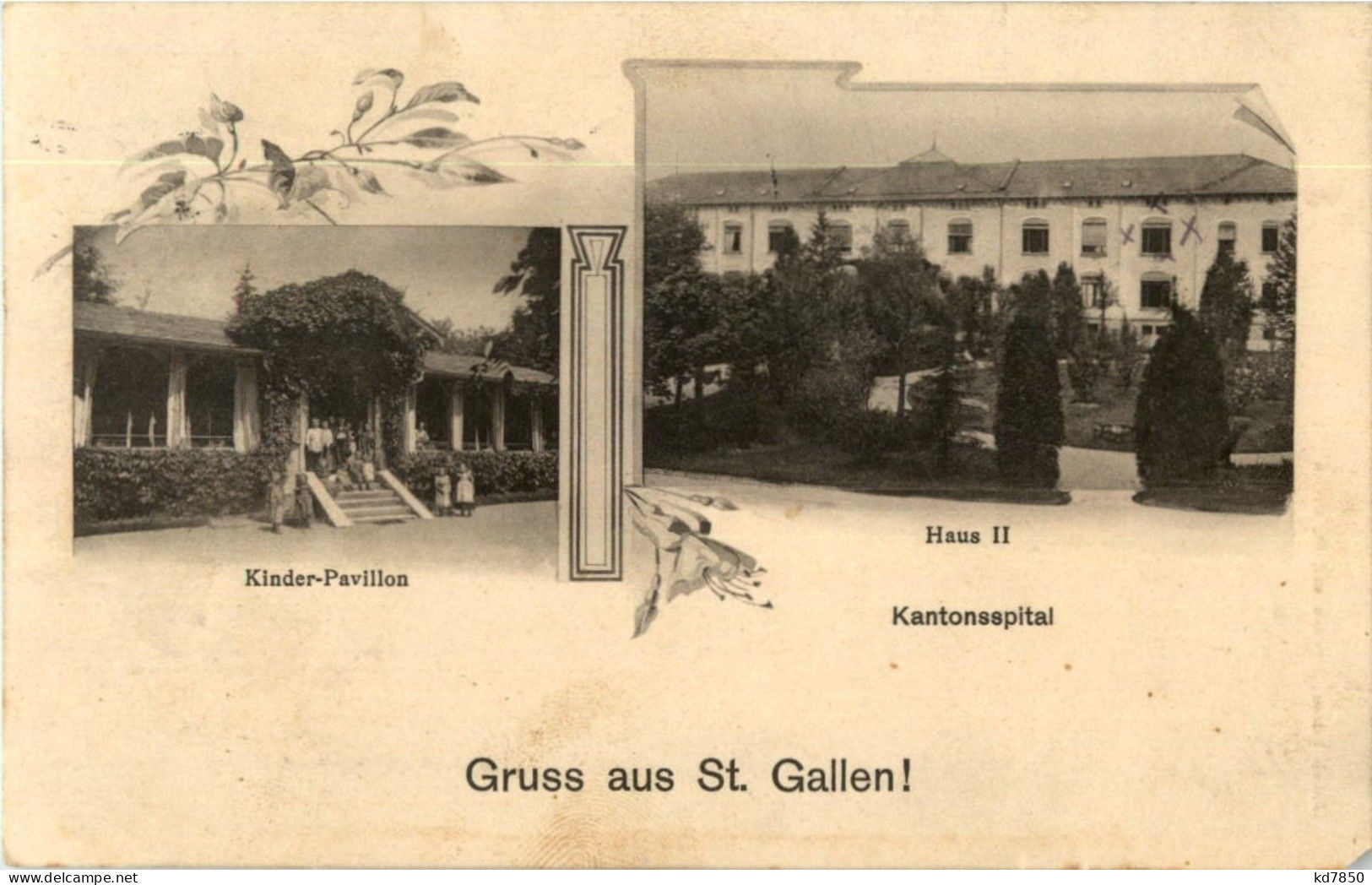 Gruss Aus St. Gallen - Kantonsspital - St. Gallen