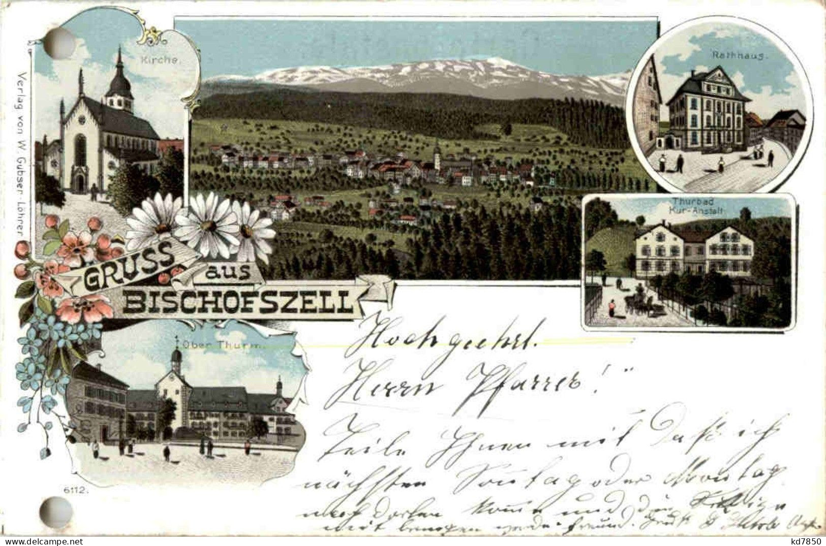 Gruss Aus Bischofszell - Litho - Bischofszell