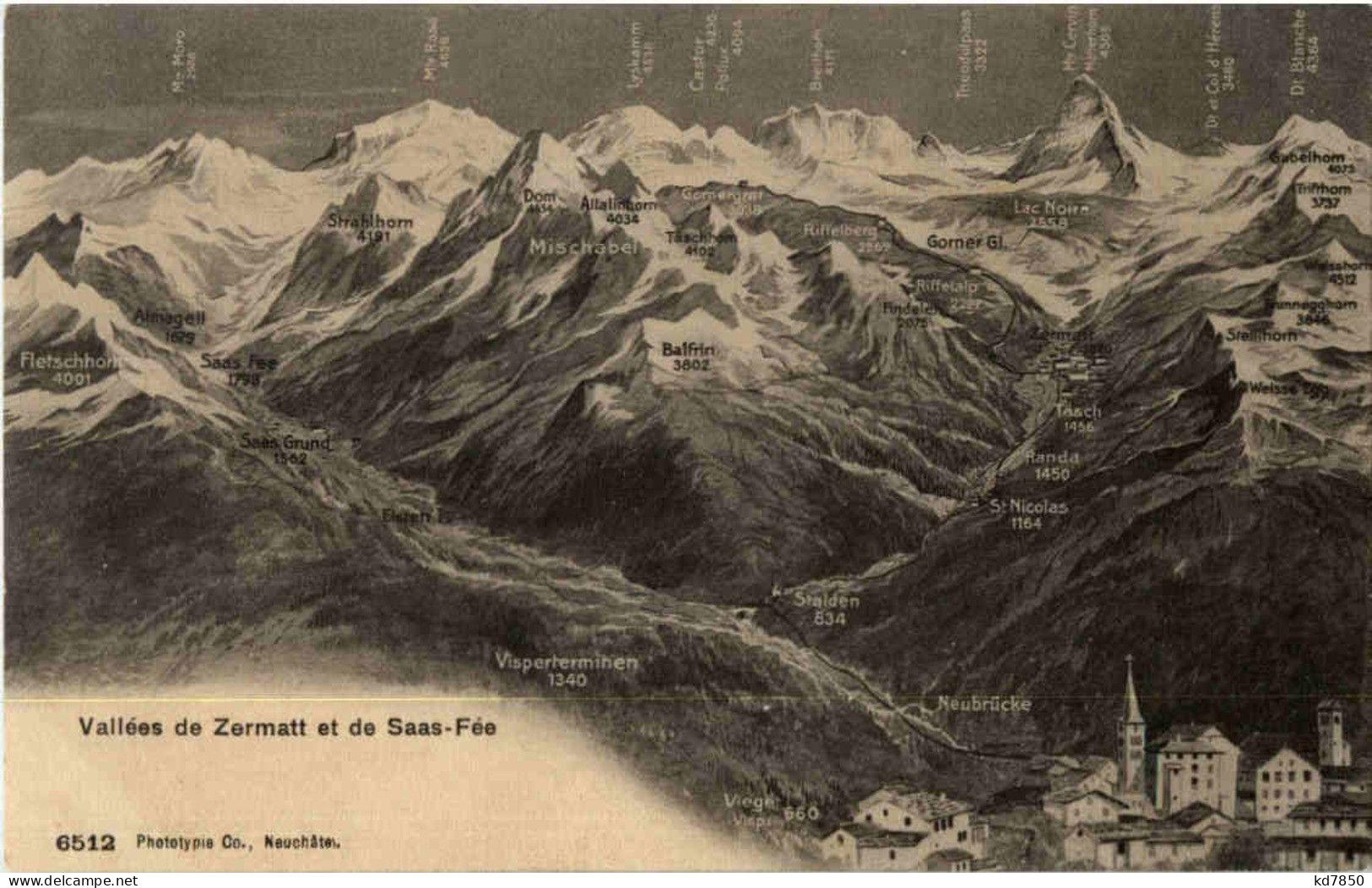 Vallees De Zermatt Et De Saas Fee - Zermatt
