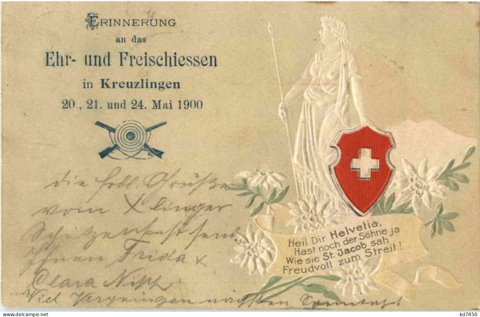 Kreuzlingen - Erinnerung An Das Freischiessen 1900 - Kreuzlingen