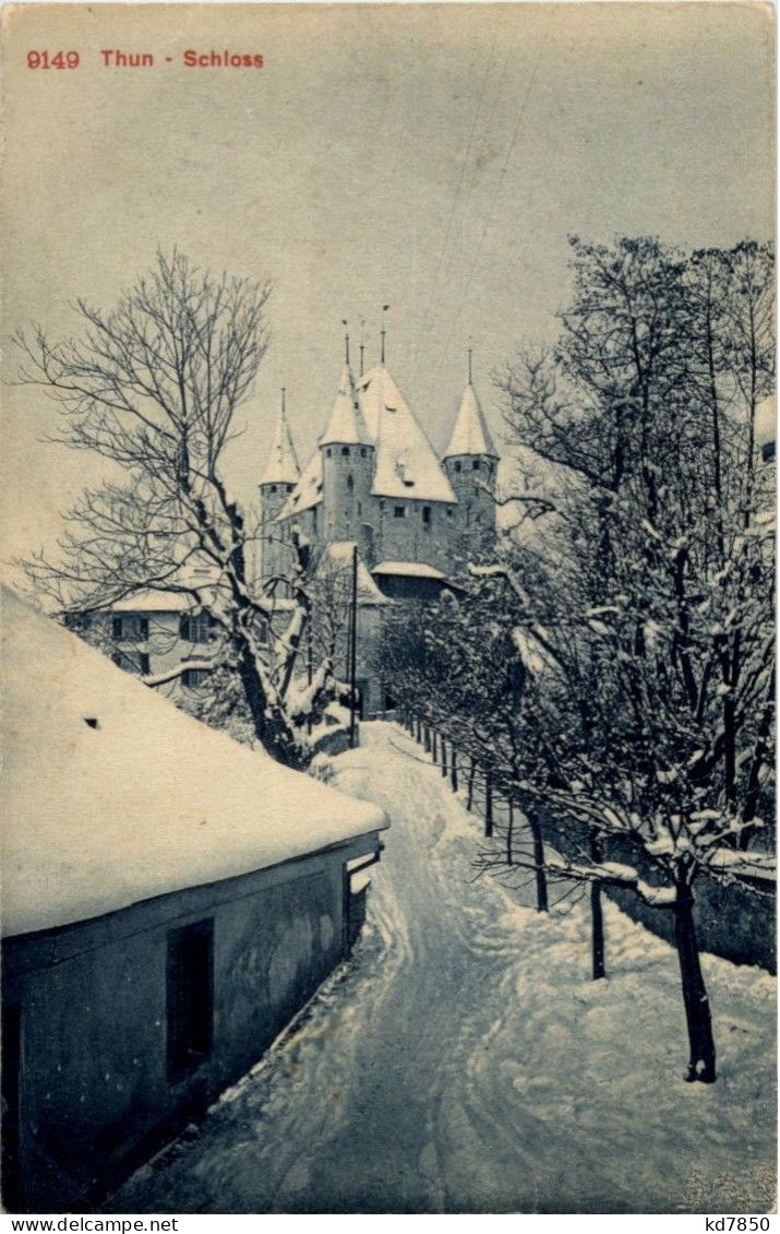 Thun - Schloss Im Winter - Thoune / Thun