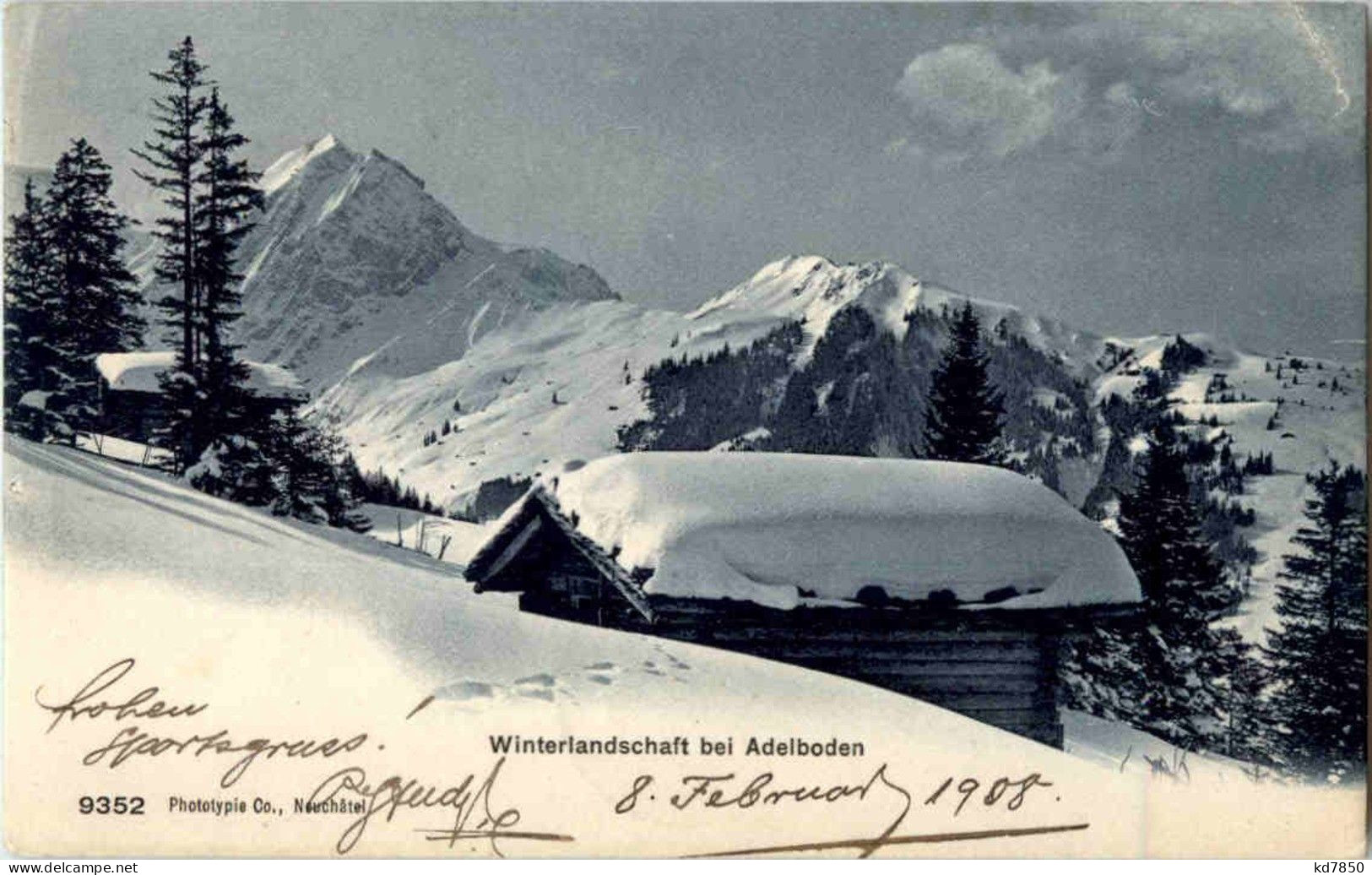 Winterlandschaft Bei Adelboden - Adelboden