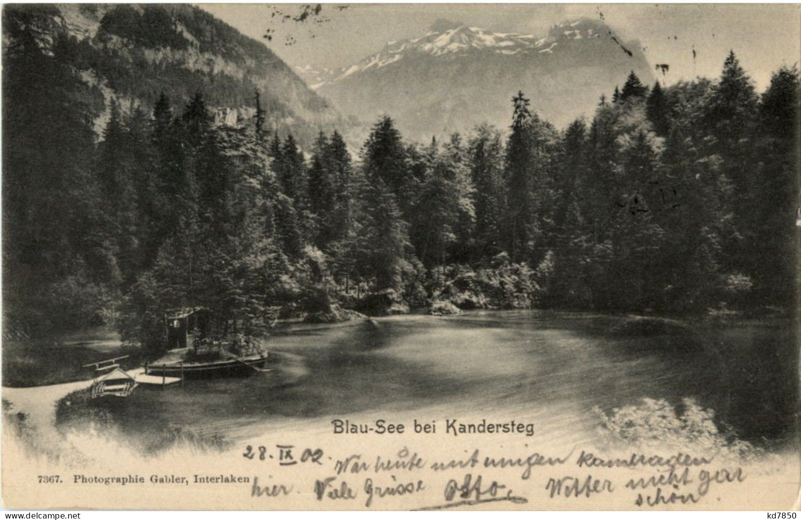 Blausee Bei Kandersteg - Kandersteg