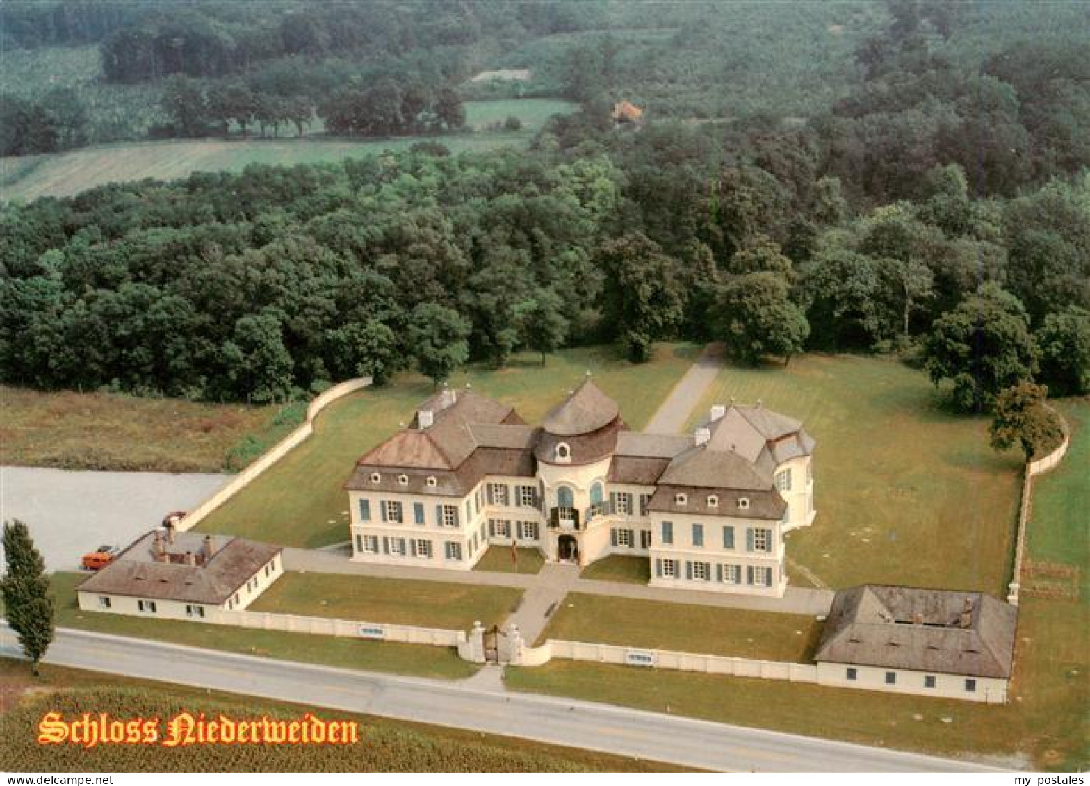 73941755 Niederweiden_Engelhartstetten_Niederoesterreich_AT Schloss - Autres & Non Classés