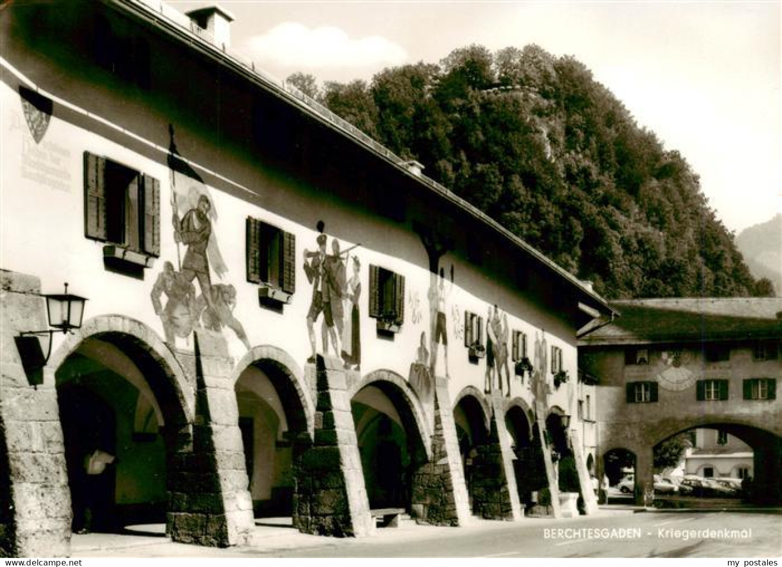 73941742 Berchtesgaden Kriegerdenkmal Am Schlossplatz Mit Lockstein - Berchtesgaden