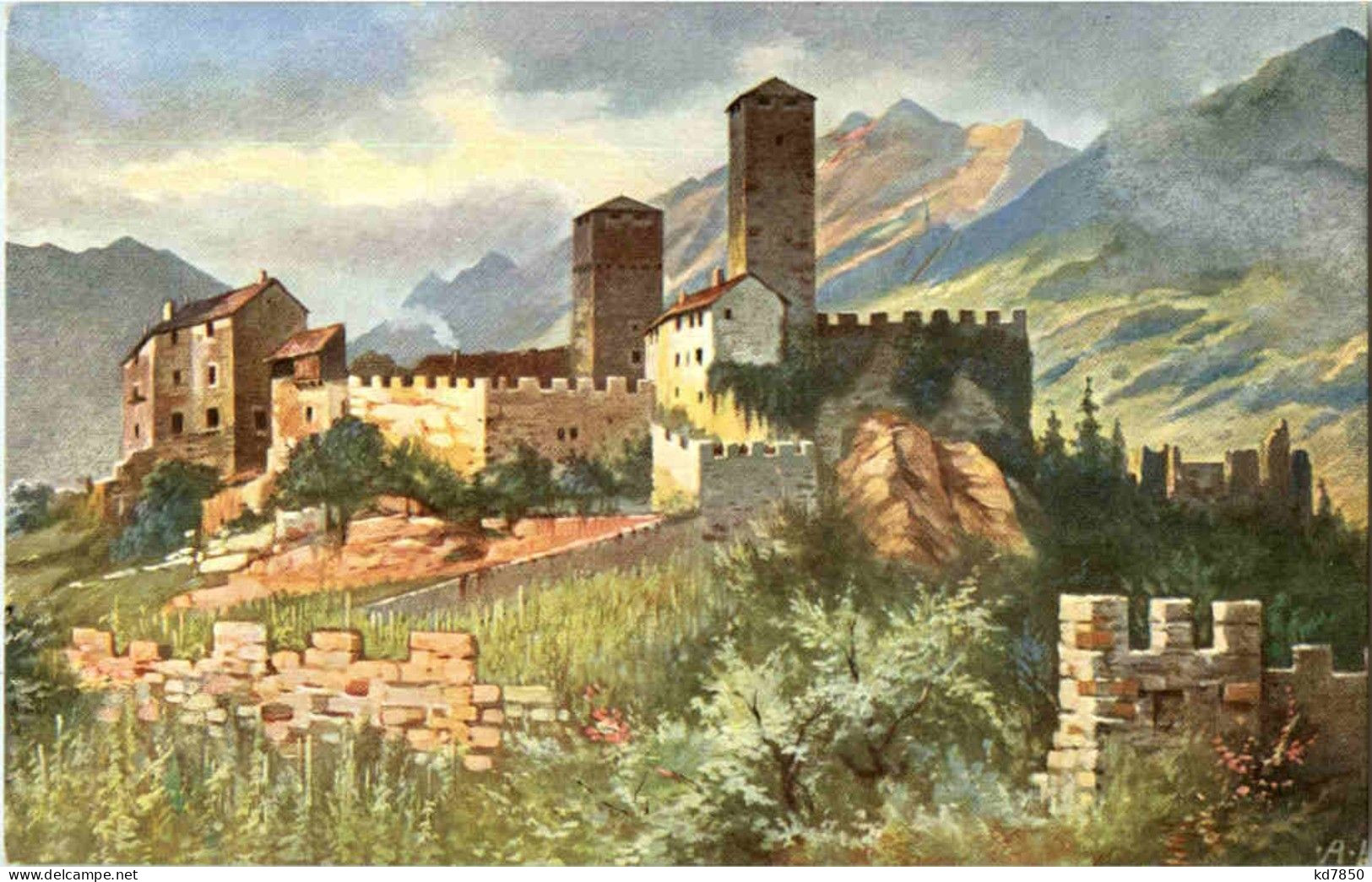 Bellinzona - Castelle Uri - Bellinzone