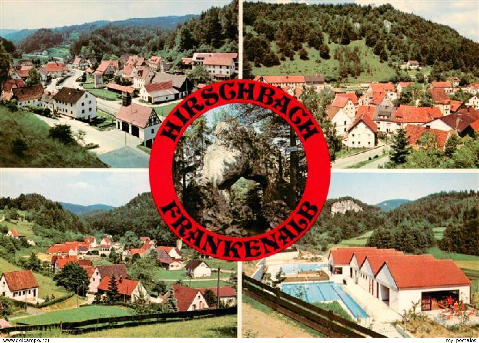 73941735 Hirschbach_Frankenalb_Oberpfalz Landhotel Zum Schwarzen Brand Teilansic - Autres & Non Classés