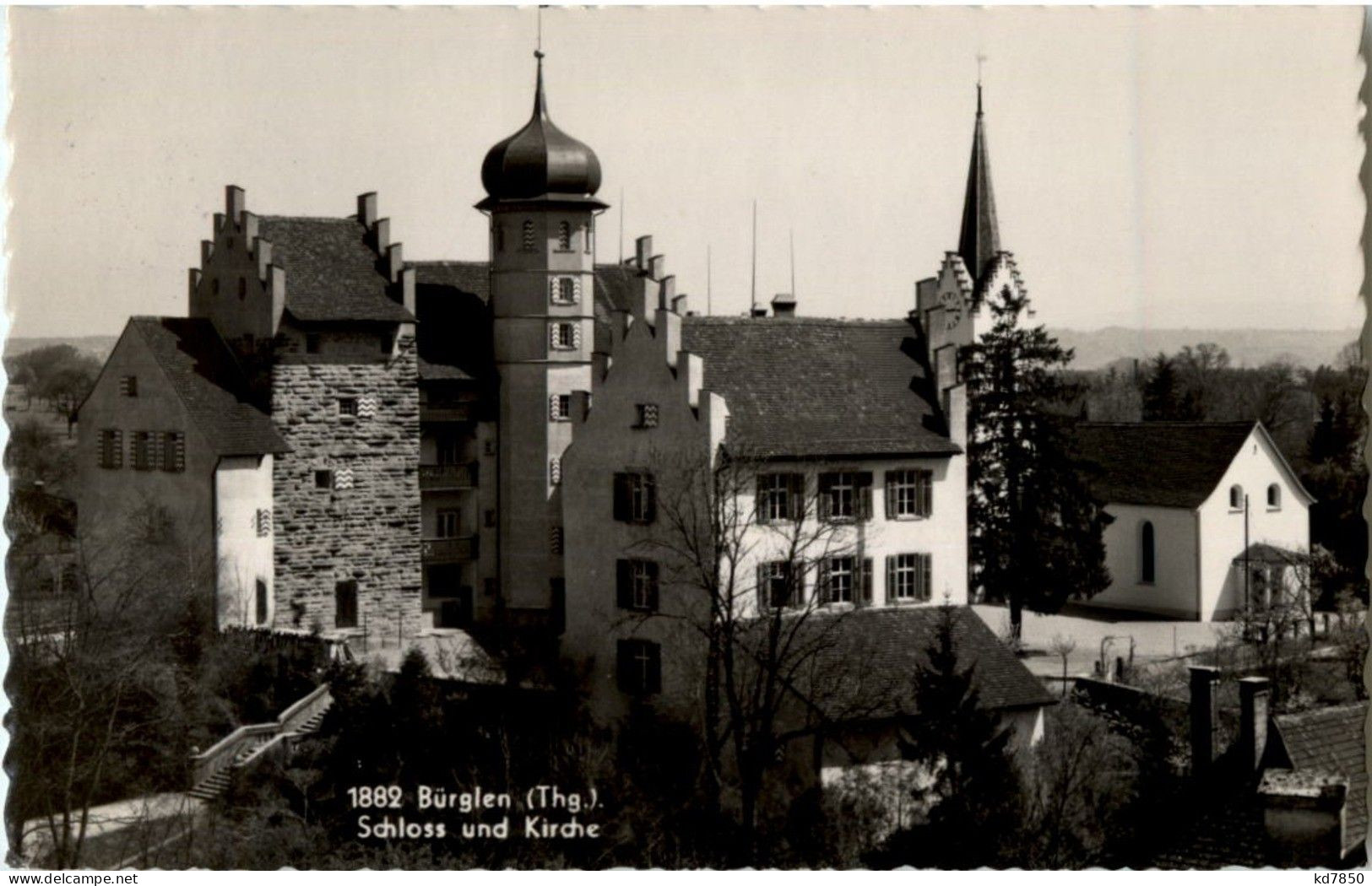 Bürglen - Schloss Und Kirche - Autres & Non Classés