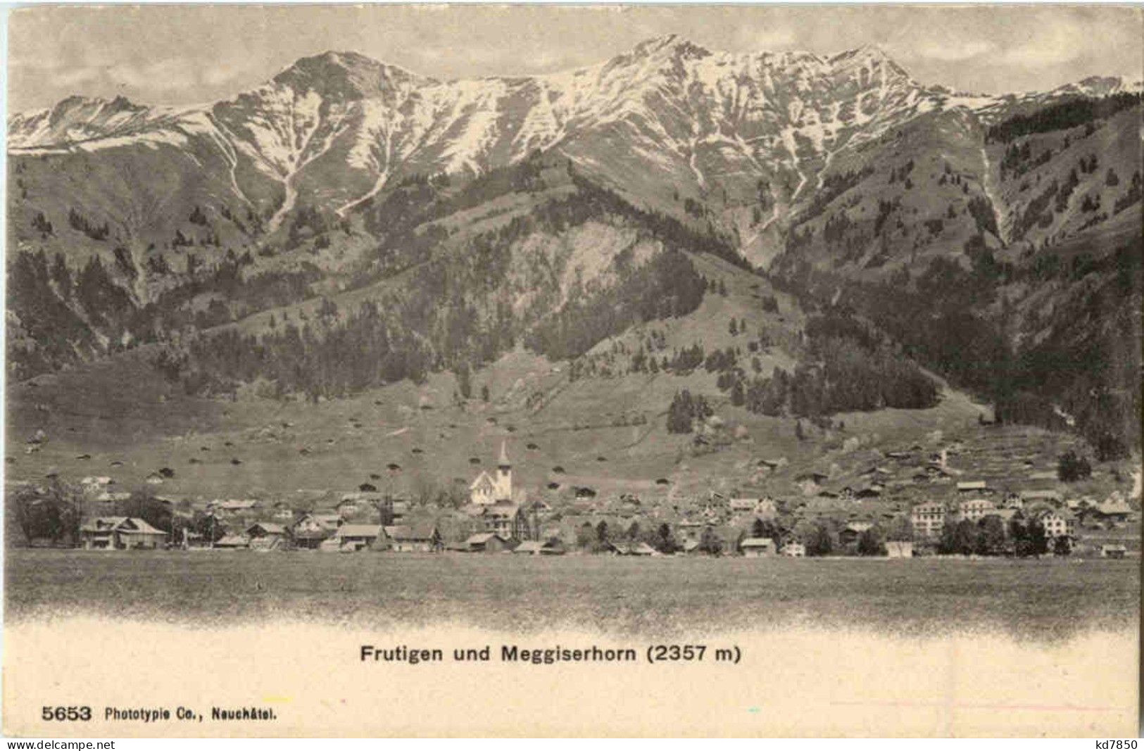 Frutigen Und Meggiserhorn - Frutigen