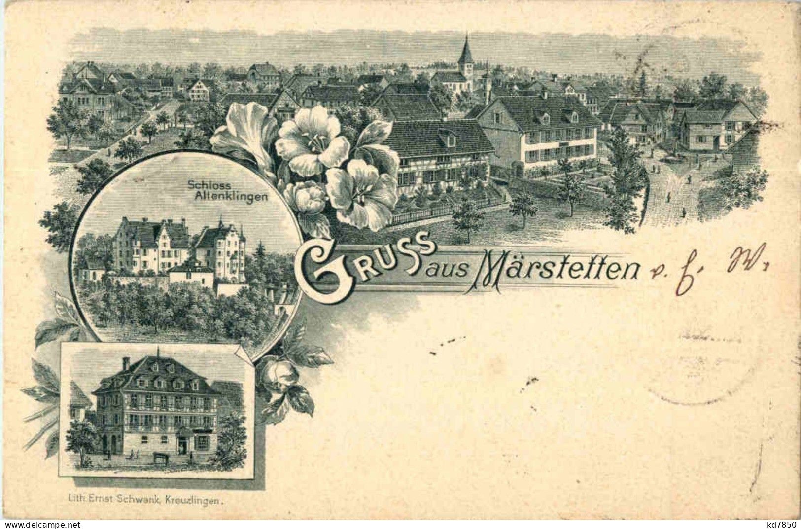 Gruss Aus Märstetten - Litho - Autres & Non Classés