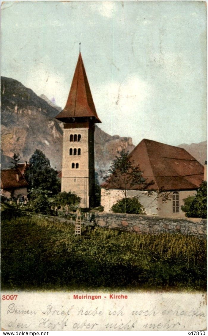 Meiringen Kirche - Meiringen