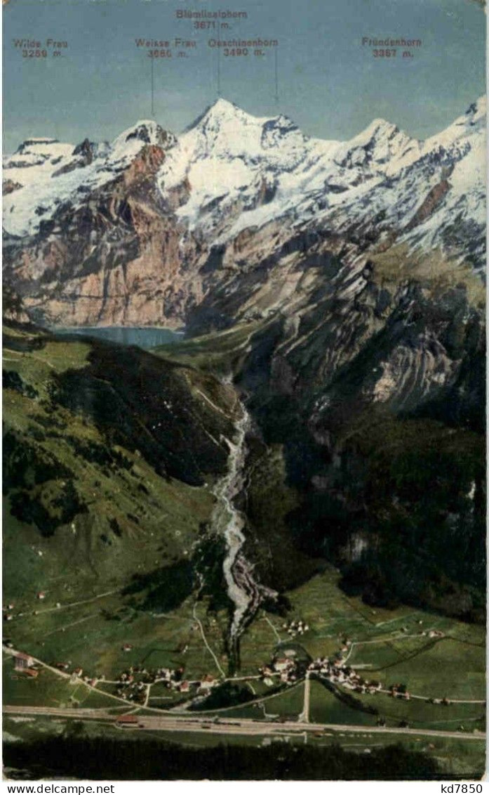 Kandersteg Mit Oeschinensee - Kandersteg