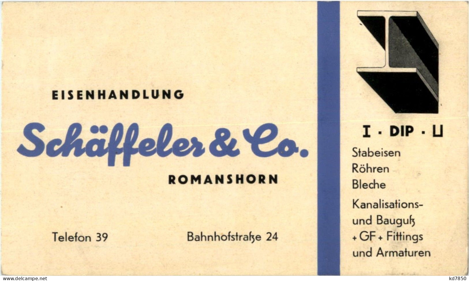 Romanshorn - Eisenhandlung Schäffleler - Romanshorn