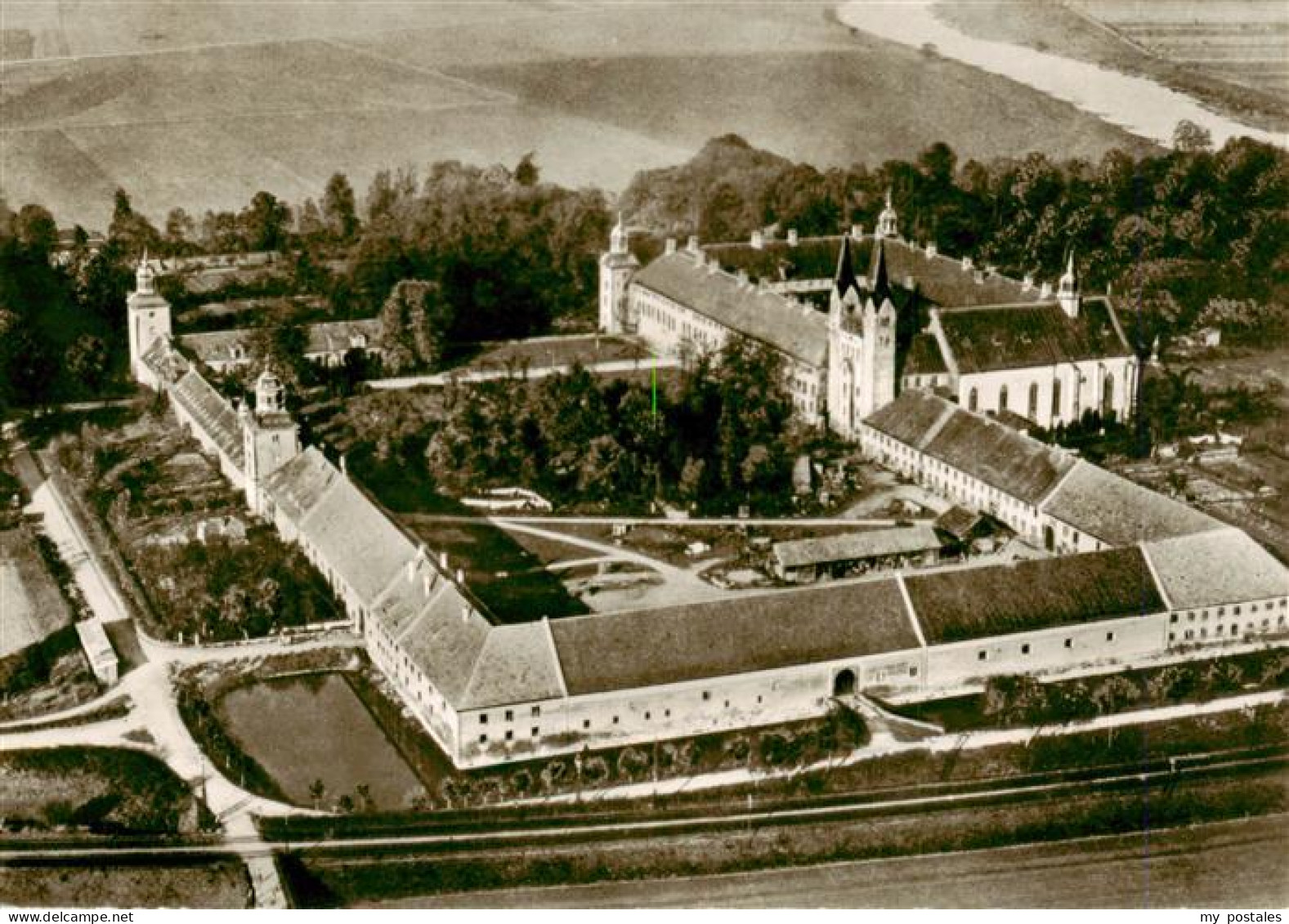 73941694 Corvey_Hoexter_Weser Schloss Und Ehemalige Reichsabtei - Hoexter