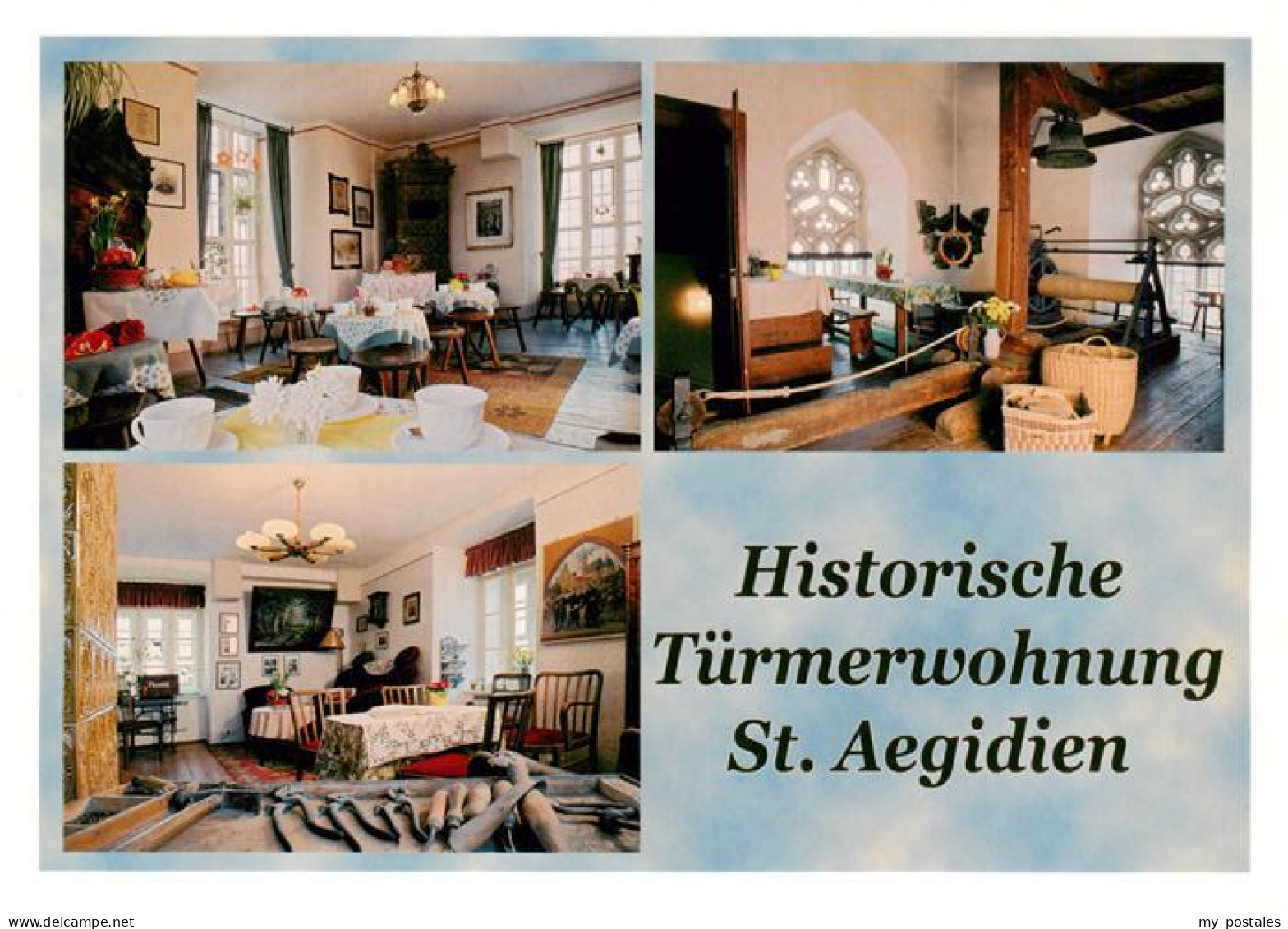 73941685 Oschatz Historische Tuermerwohnung St. Aegidien Verein Rettet St. Aegid - Oschatz