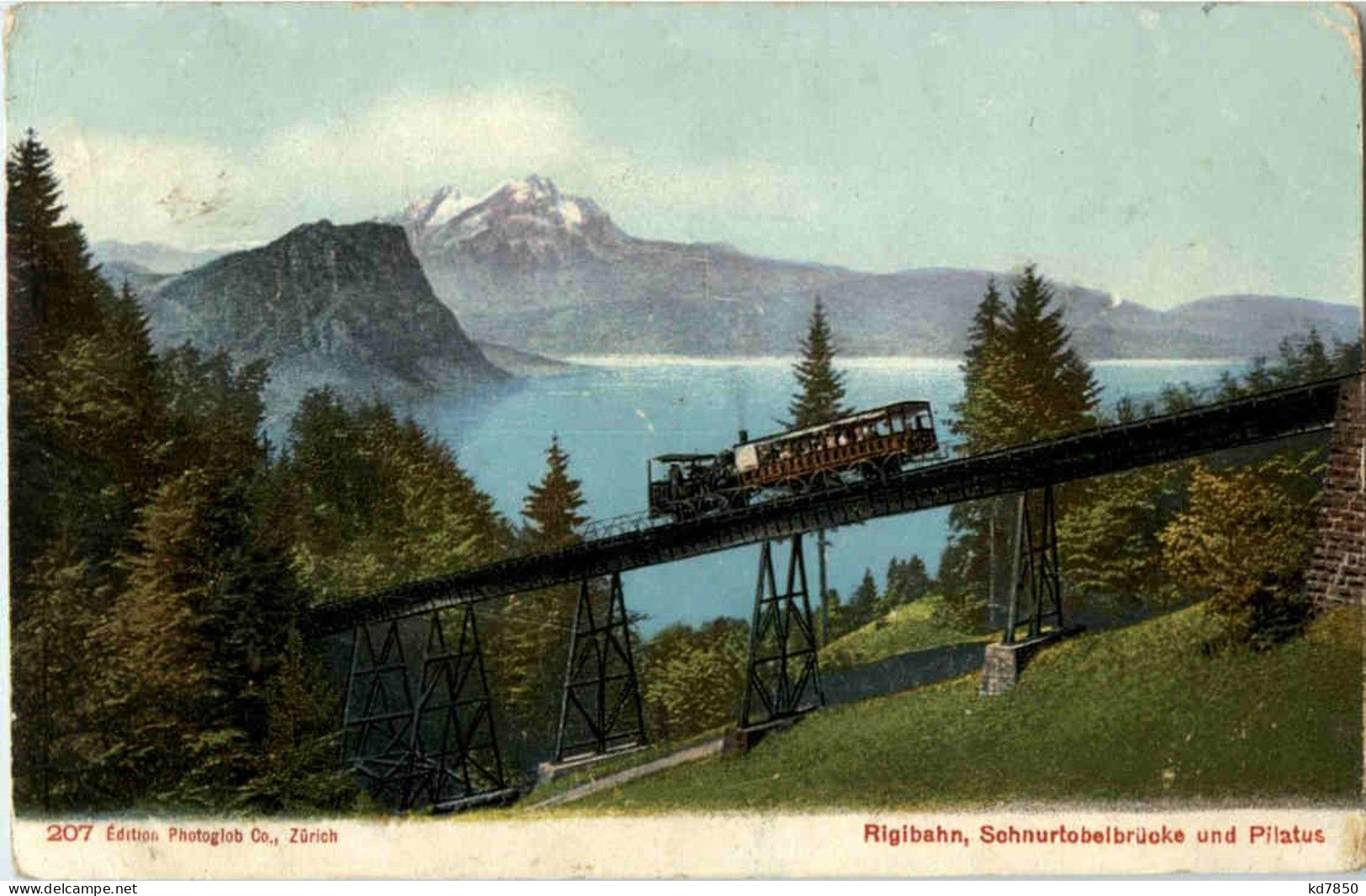 Rigibahn - Schnurtobelbrücke - Other & Unclassified