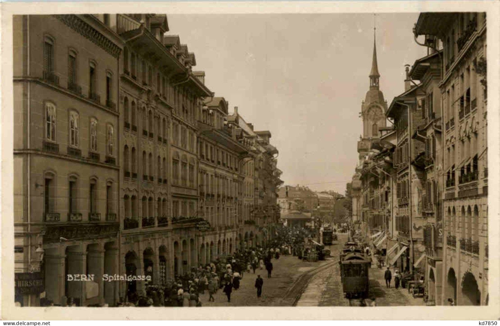 Bern - Spitalgasse Mit Tram - Bern