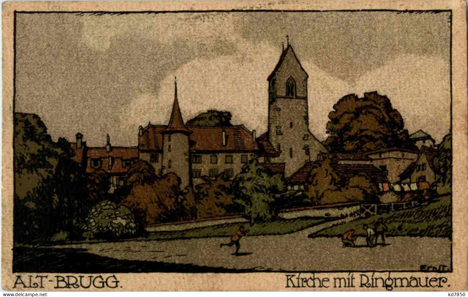 Alt Brugg - Kirche - Brugg