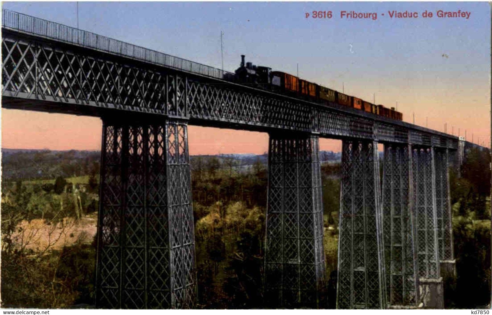 Fribourg - Viaduc De Granfey - Fribourg