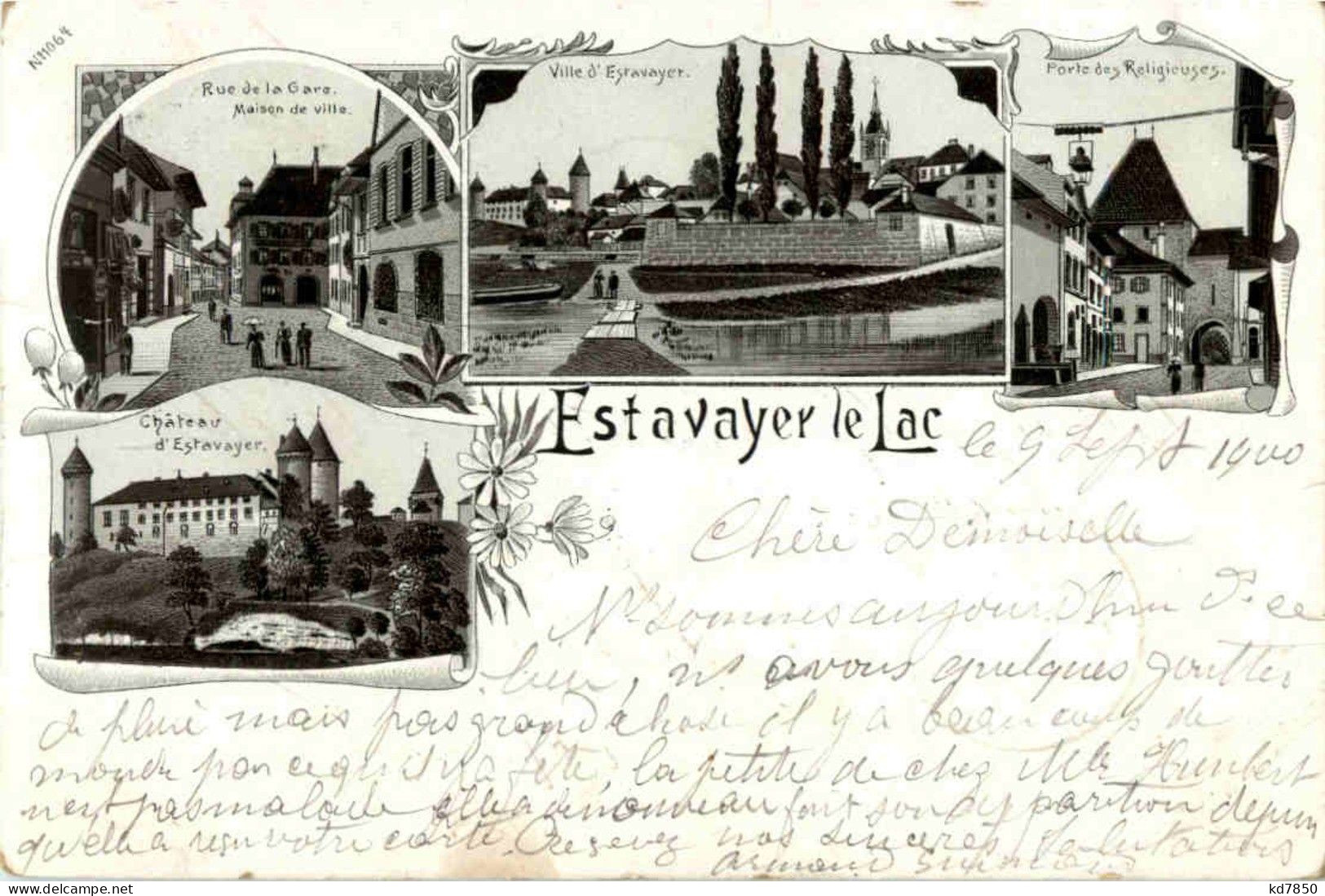 Estavayer Le Lac - Litho - Estavayer