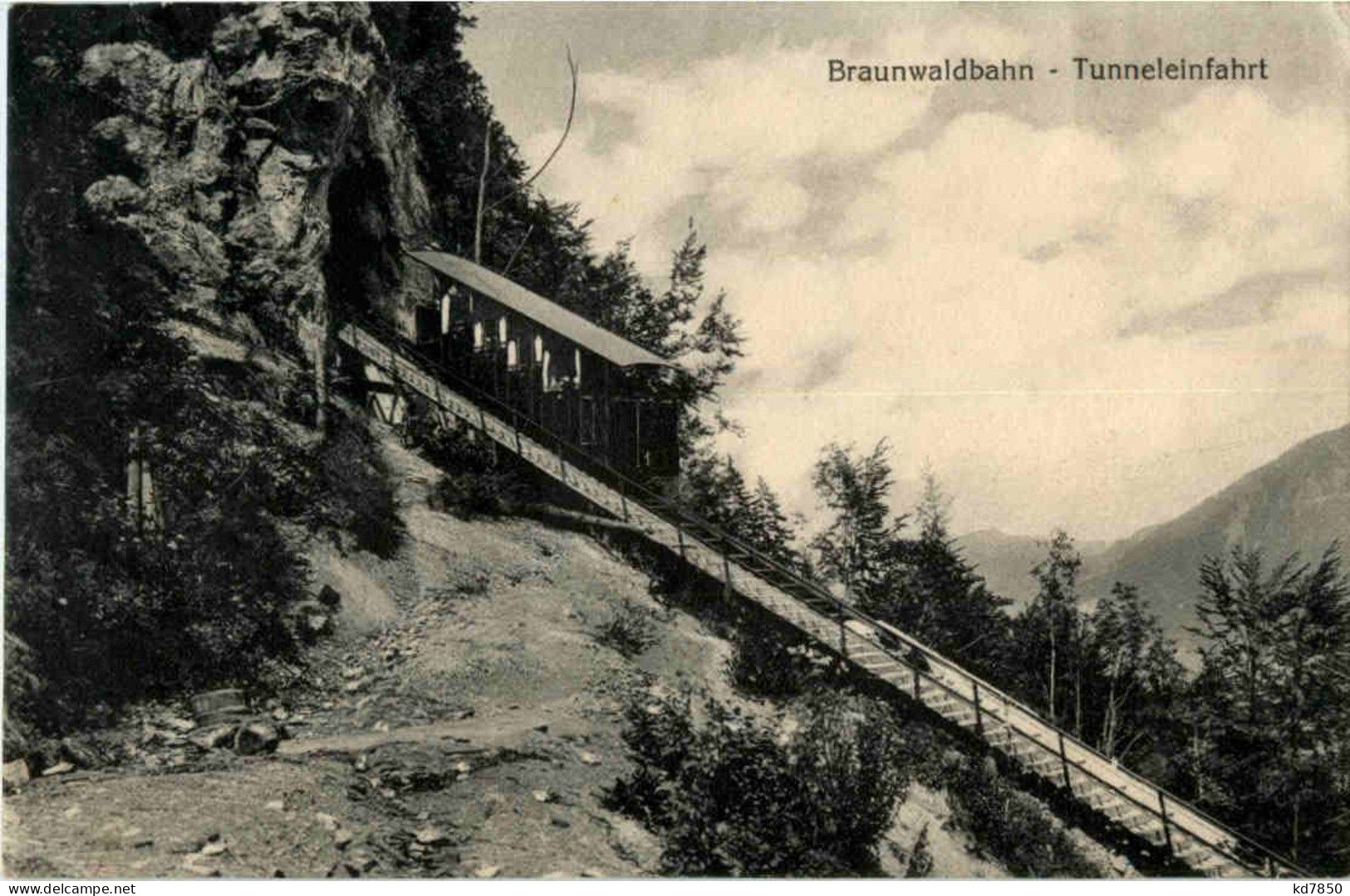 Braunwald - Tunneleinfahrt - Autres & Non Classés