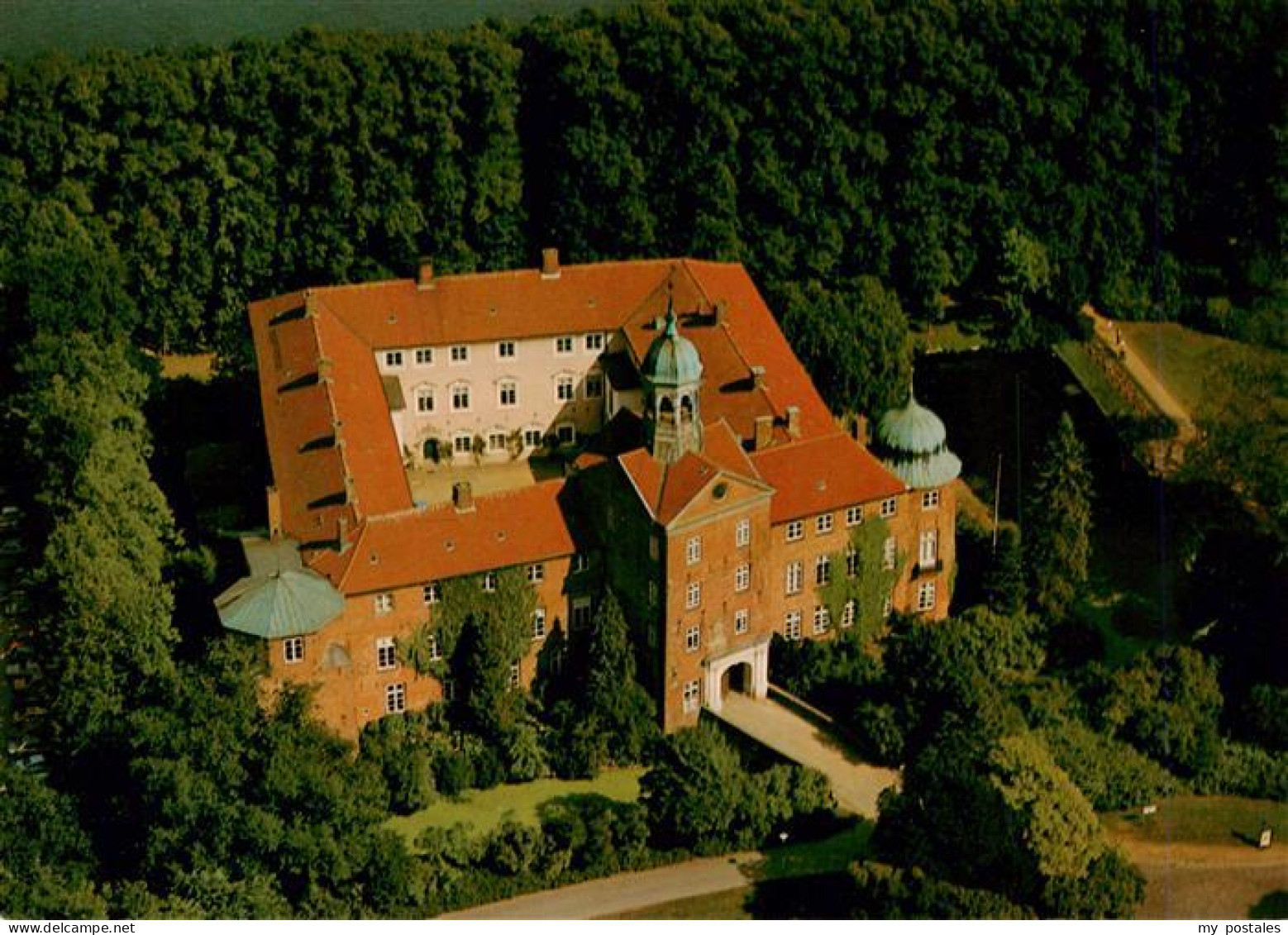 73941680 Eutin Schloss Fliegeraufnahme - Eutin