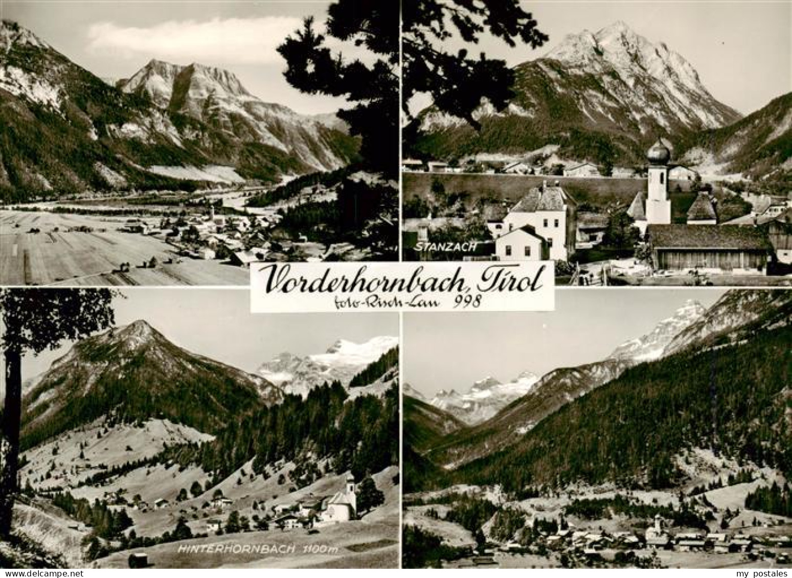 73941675 Vorderhornbach_Tirol_AT Panorama Stanzach Hinterhornbach  - Autres & Non Classés