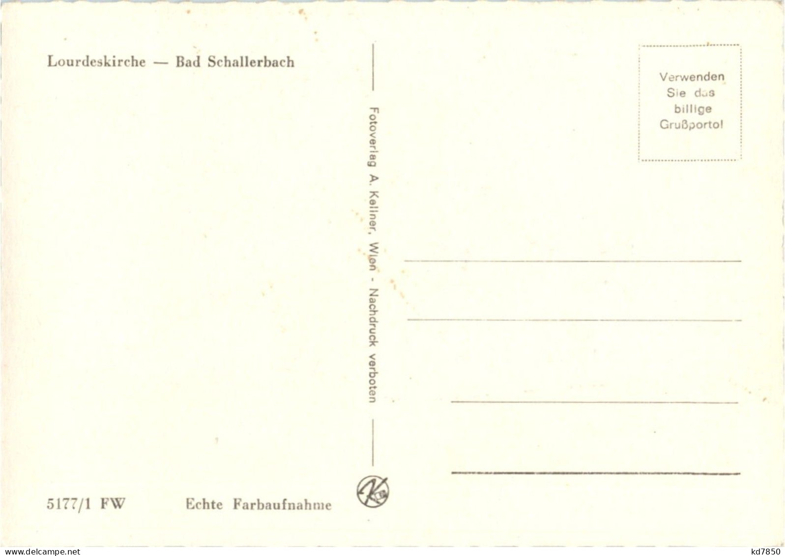 Bad Schallerbach - Lourdeskirche - Andere & Zonder Classificatie