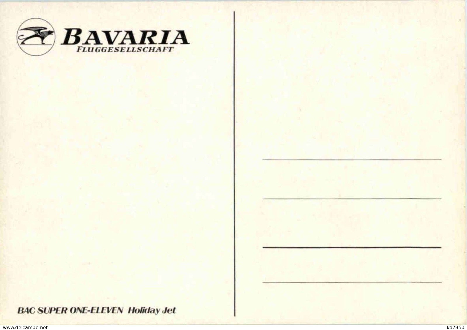 Bavaria Fluggesellschaft - 1946-....: Modern Tijdperk