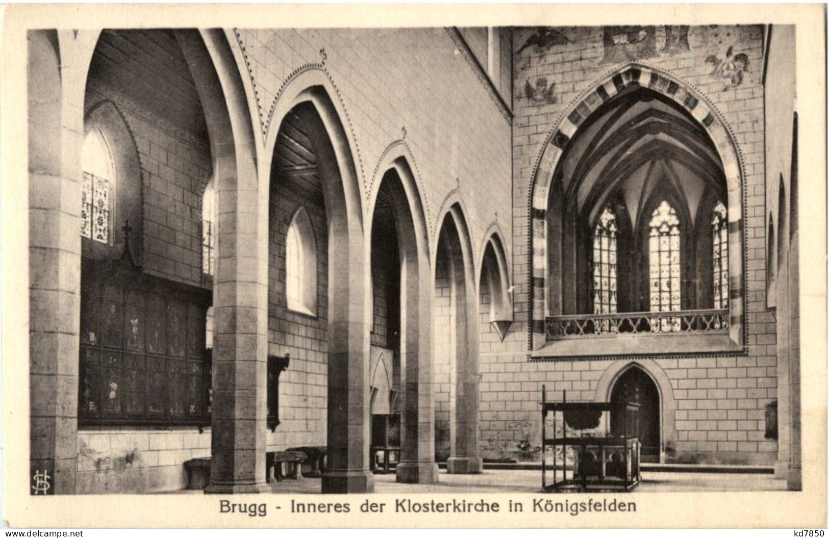 Brugg - Inneres Der Klosterkirche - Brugg