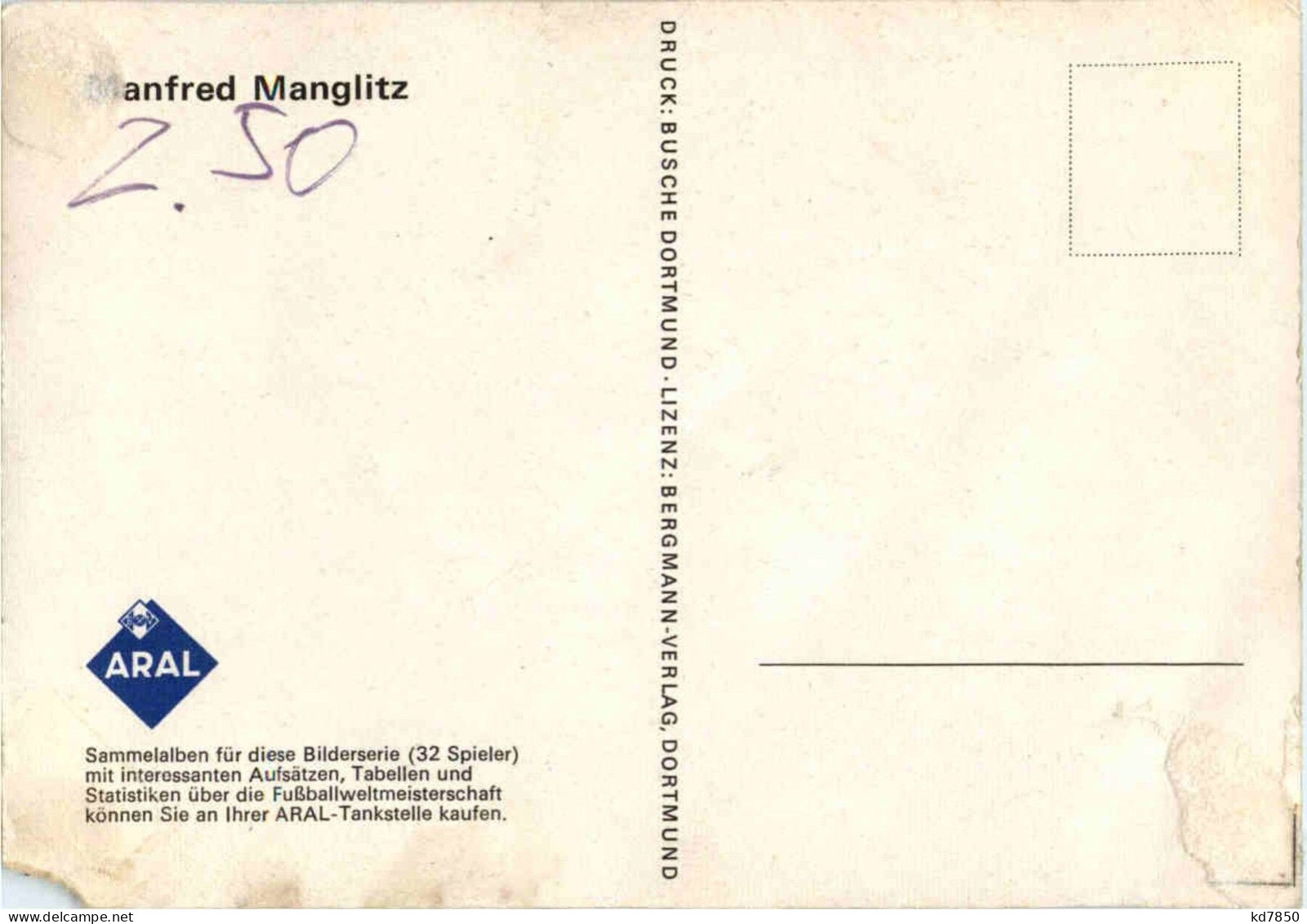 Manfred Manglitz - Fussball