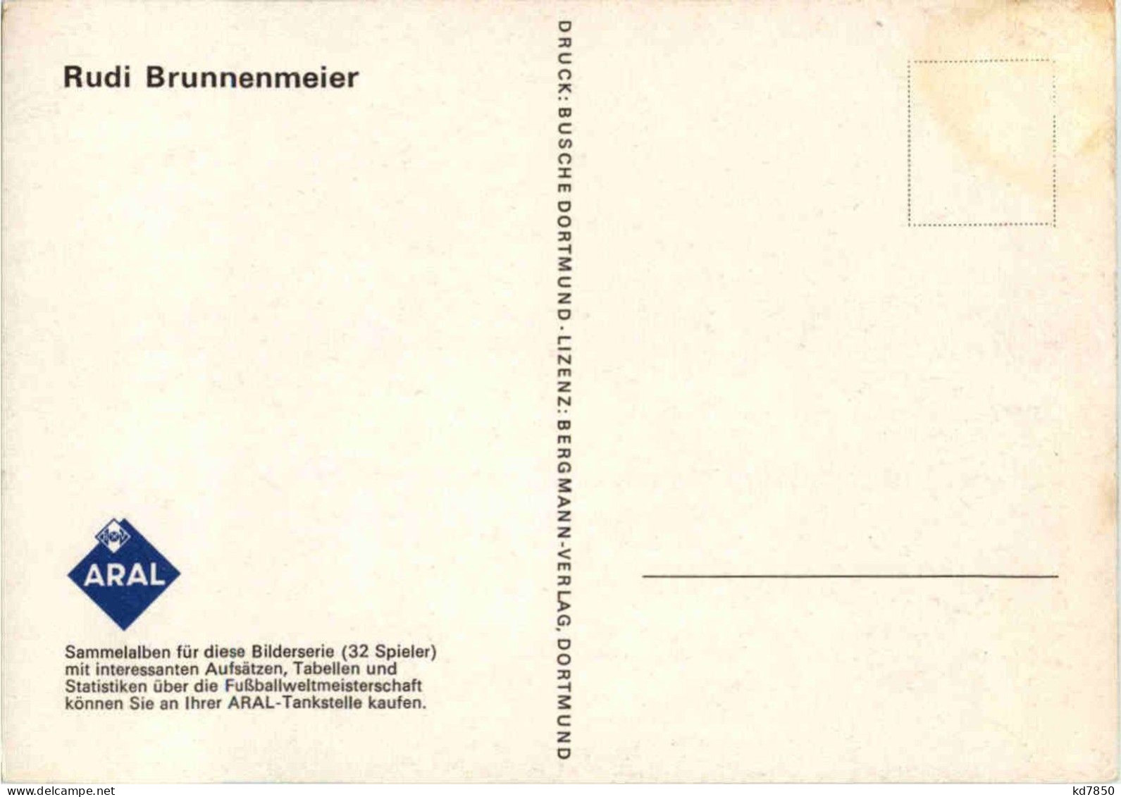 Rudi Brunnenmeier - Fussball
