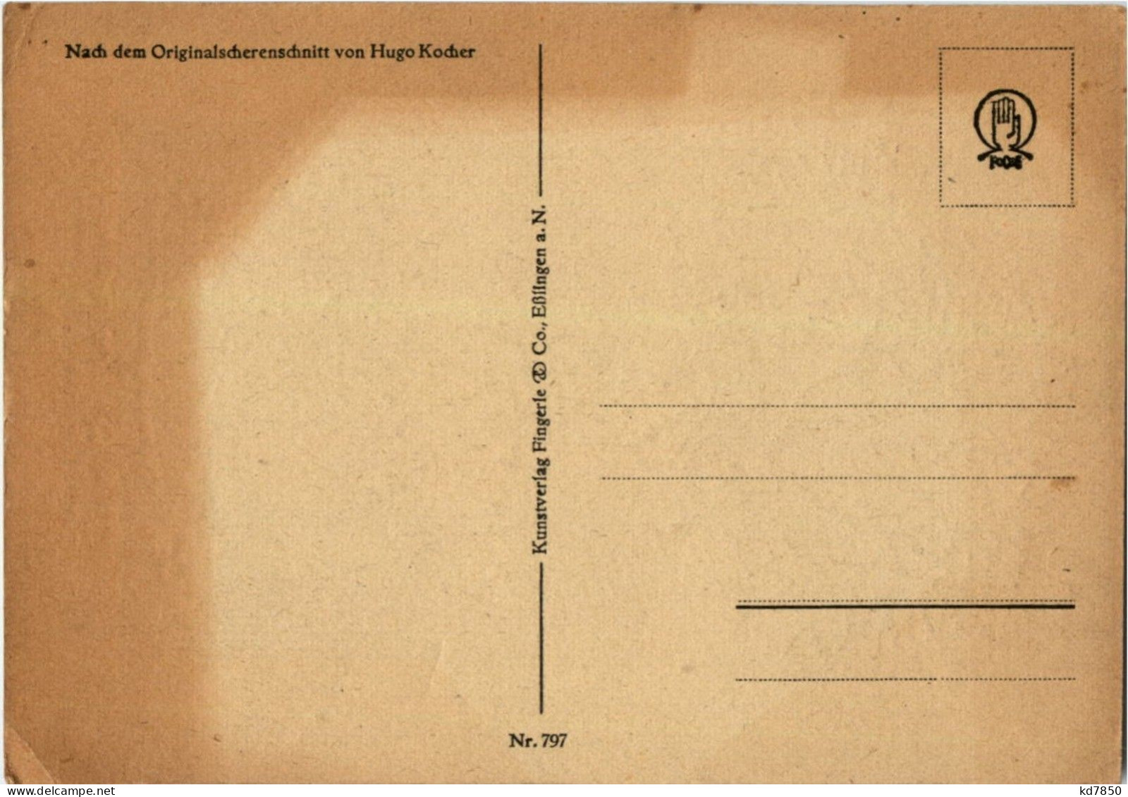 Hugo Kocher - Mussi Denn - Other & Unclassified